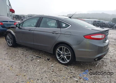 2014 Ford Fusion Titanium z USA, uszkodzony, nr VIN 3FA6P0D99ER198542